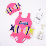 Cute Printed Swimsuit