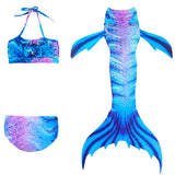 Three-Piece Set Mermaid Swimsuit