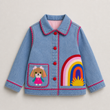 Lucky Sale-Children's Rainbow Puppy Jacket