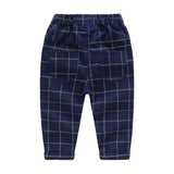 Plaid Casual Pants