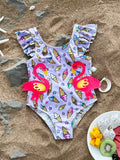 Cute Printed Swimsuit