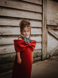 Girl's Bow Princess Dress Birthday Dress