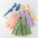 Butterfly Wings Mesh Dress