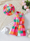 Multi-Color Optional-Color Jumpsuit + Hat
