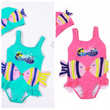 Cute Printed Swimsuit