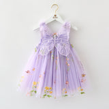 Butterfly Wings Mesh Dress