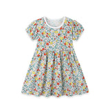 Children's Colorful Floral-Print Dress