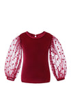 Mesh Sleeves Top