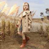 Thick Mid-Length Trench Coat