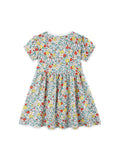 Children's Colorful Floral-Print Dress