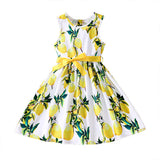 Vacation Style Bow Belt Dress