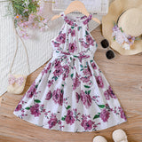 Romantic Sweet Pastoral Holiday Floral Skirt