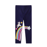 Unicorn Horse Appliqu¡§| Leggings