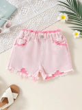 Multi-Color Optional-Girls' Denim Shorts