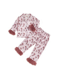 Christmas Long Sleeve Printed Pajamas