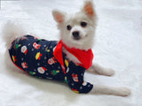 Christmas Sale-Santa Claus Floral Print family matching Pajamas