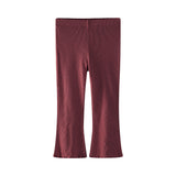 Multi-Color Optional-Tight Flared Trousers
