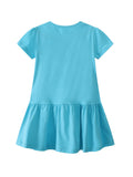 Animal Embroidery Short Sleeve Dress