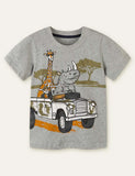 Animal Printed T-shirt - CCMOM