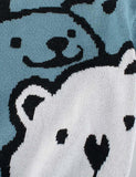 Bear Brocade Sweater - CCMOM