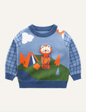 Boy's Three-Dimensional Animal Pullover