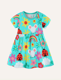 Cartoon dress for girls - CCMOM