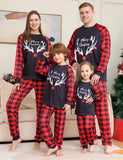 Christmas Sale-Antlers Printed Family Matching Pajamas