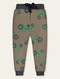 Color Cartoon Printed Sweatpants