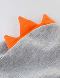 Crocodile Appliqu¡§| Hoodie - CCMOM