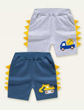 Embroidery Cartoon Shorts