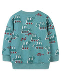 Excavator Printed Sweatshirt - CCMOM