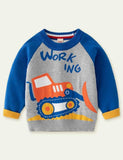 Forklift Brocade Sweater