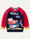 Forklift Brocade Sweater - CCMOM