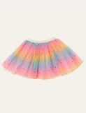 Free Rainbow Star Mesh Skirt - CCMOM