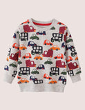 Full Printed Car Sweatshirt - CCMOM