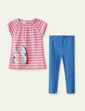 Hippocampus Appliqu¡§| Suit - CCMOM