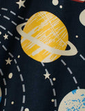 Planet Printed Short-Sleeved T-shirt - CCMOM