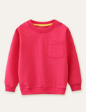 Pocket Colorful Sweatshirt