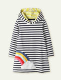Rainbow Appliqu¡§| Hoodie - CCMOM