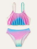Rainbow Gradient Color Swimsuit - CCMOM