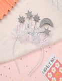 Red sequined headband for Valentine's Day