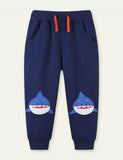 Shark Appliqu¡§| Sweatpants - CCMOM