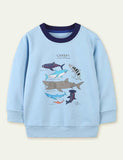 Shark Print Sweater