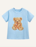 Short-Sleeved T-shirt Summer Pure Cotton Top
