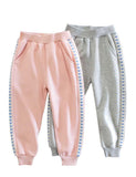 Side Love Velvet Sweatpants - CCMOM