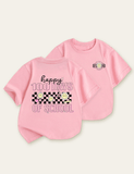 Simple Daisy Printed School T-shirt