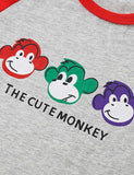 Three Monkeys Printed Set - CCMOM