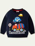 Truck Print Sweatshirt