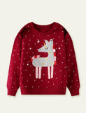 Unicorn Appliqu¡§| Sweatshirt - CCMOM